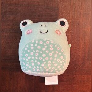 3.5” Squishmallows FRITZ The Frog With Spring Floral Belly Plush Toy